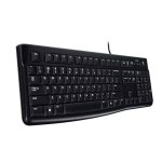 Teclado USB Logitech K120 920-004423 ABNT2 Preto