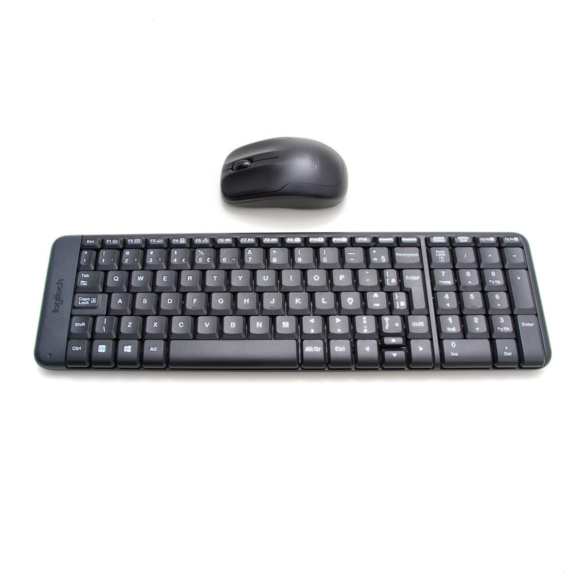 Kit Teclado e Mouse sem Fio Logitech MK220