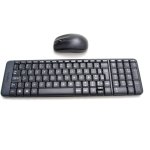 Kit Teclado e Mouse sem Fio Logitech MK220