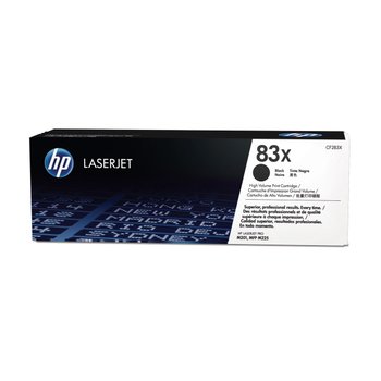 Toner HP 83X CF283X Preto Original