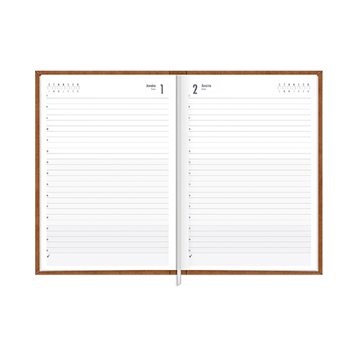 Agenda Permanente Costurada