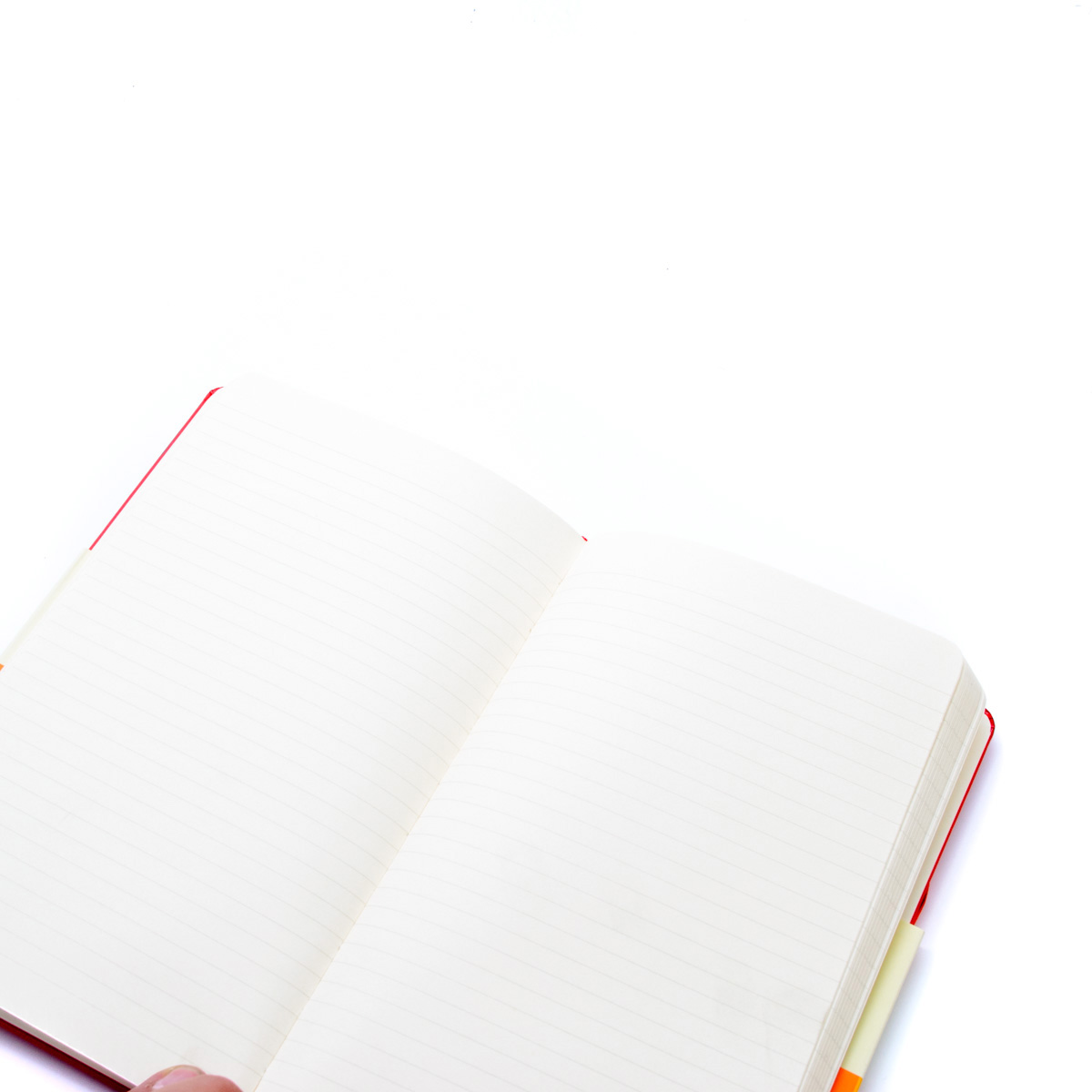 Caderno Capa Dura Clássico Pautado Vermelho | Moleskine