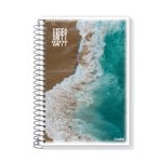 Caderno 1/4 Espiral Capa Flexível 140 mm x 220 mm 48 folhas