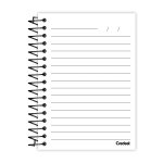 Caderno Espiral 1/8 Capa Dura Essenciale 100 mm x 140 mm 80 folhas