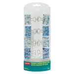 Prendedor de Papel 32mm Estampa Floral 8 unidades | Staples