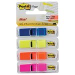 Marcador de Texto Adesivo Flags 4 Cores 11,9 x 43,2mm 140 folhas Post-it