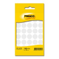 Etiqueta Adesiva TP-16 Transparente 16mm 5 folhas | Pimaco