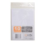 Envelope Carta 114x162mm Branco 75g 10 unidades | Scrity