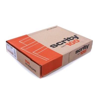 Envelope Kraft 260 mm x 360 mm 80g 100 unidades | Scrity