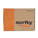 Envelope Autocolante A4 Branco  240 mm x 340 mm 90g 100 unidades | Scrity