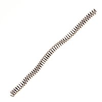 Espiral para Encadernação Plaspiral Preta 14mm - PCT com 50 UN