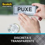 Fita Dupla Face Transparente 12 mm x 2 m | Scotch Fixa Forte 3M