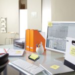 Post-it® Leve + Por Menos Refil 4 Blocos 76x76mm 100 Folhas cada Amarelo 3M