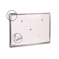 Quadro Branco Magnético Moldura Alumínio 120 x 90 cm | Cortiarte