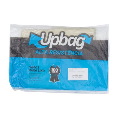 Saco de Lixo 15 L Transparente Super Reforçado 50 unidades | UpBag