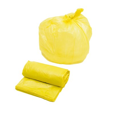 Saco de Lixo 15 L Amarelo 50 unidades | UpBag