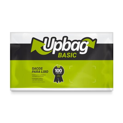 Saco de Lixo 15 L Branco 50 unidades | UpBag