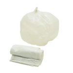 Saco de Lixo 30 L Branco 50 unidades | UpBag