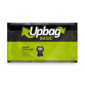 Saco de Lixo 30 L Preto 50 unidades | UpBag