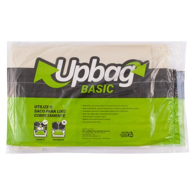 Saco de Lixo 30 L Transparente 50 unidades | UpBag