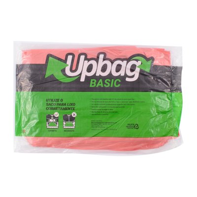 Saco de Lixo 30 L Vermelho 50 unidades | UpBag