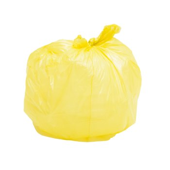 Saco de Lixo 50 L Amarelo 50 unidades | UpBag