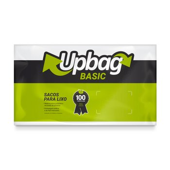 Saco de Lixo 50 L Branco 50 unidades | UpBag