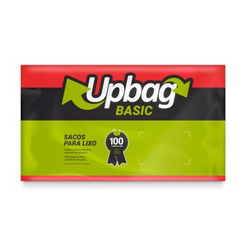 Saco de Lixo 50 L Vermelho 50 unidades | UpBag