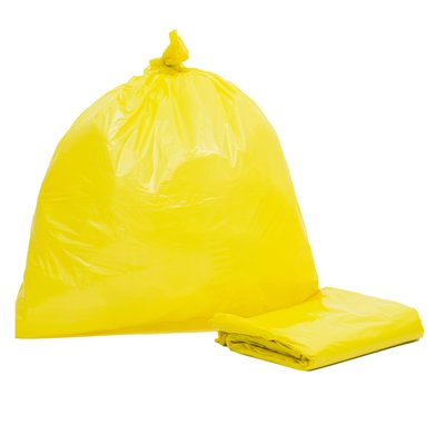 Saco de Lixo 110 L Amarelo Super Reforçado 50 unidades | UpBag