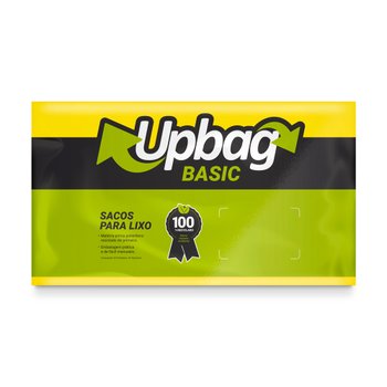 Saco de Lixo 110 L Amarelo 50 unidades | UpBag