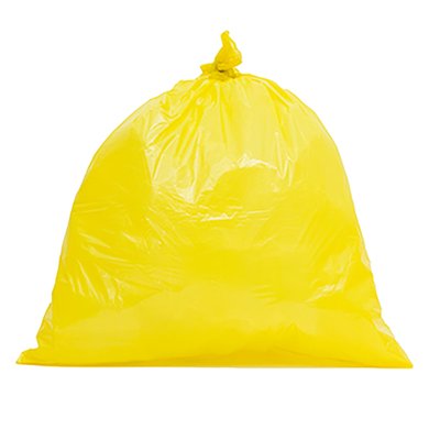 Saco de Lixo 110 L Amarelo 50 unidades | UpBag