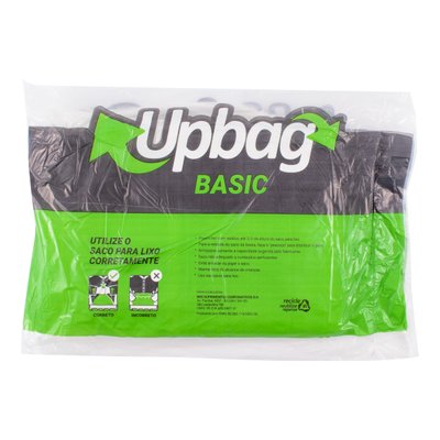 Saco de Lixo 110 L Branco 50 unidades | UpBag