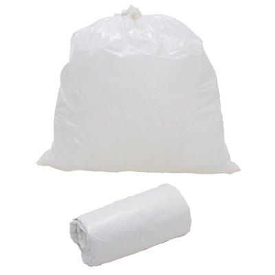 Saco de Lixo 110 L Branco Reforçado 50 unidades | UpBag