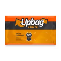 Saco de Lixo 110 L Laranja Reforçado 50 unidades | UpBag