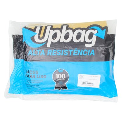 Saco de Lixo 240 L Amarelo Super Reforçado 50 unidades | UpBag