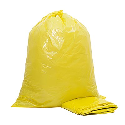 Saco de Lixo 240 L Amarelo 50 unidades | UpBag