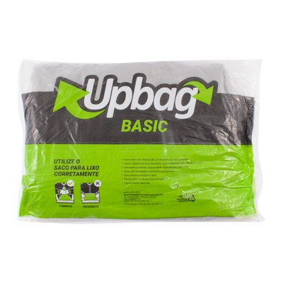 Saco de Lixo 240 L Cinza 50 unidades | UpBag
