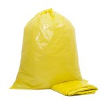 Saco de Lixo 240 L Amarelo Reforçado 50 unidades | UpBag