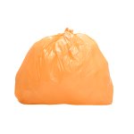 Saco de Lixo 240 L Laranja Reforçado 50 unidades | UpBag