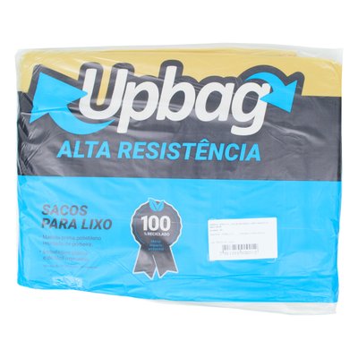 Saco de Lixo 200 L Amarelo Super Reforçado 50 unidades | UpBag