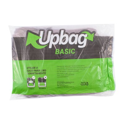 Saco de Lixo 200 L Marrom 50 unidades | UpBag