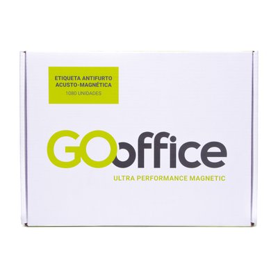 Etiqueta Antifurto Go Office Caixa com 1.080 Unidades