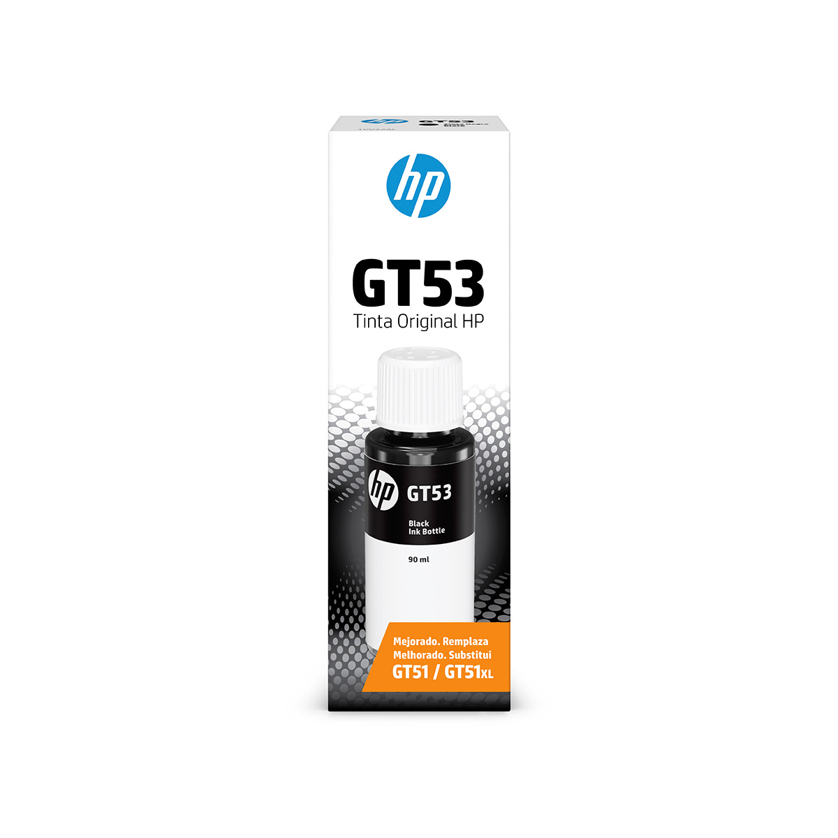 Garrafa de Tinta GT53 1VV22AL Preto 90ml Original | HP