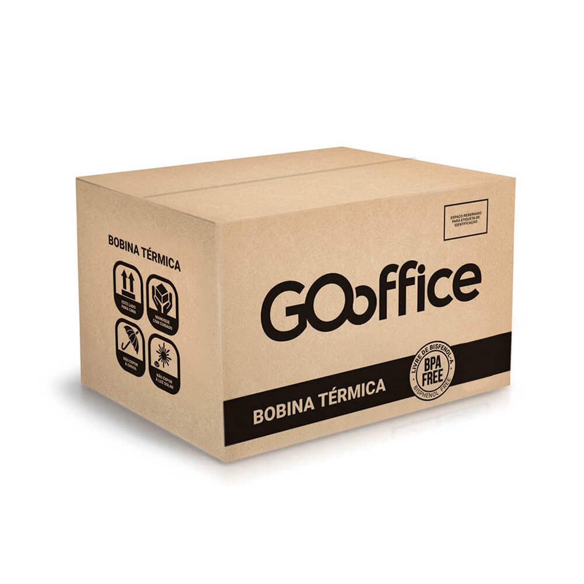 Bobina Térmica 57 mm x 25 metros 48g 20 unidades | Go Office