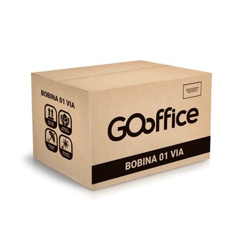 Bobina de papel para calculadora 57 mm x 30 metros 56g 20 unidades | Go Office