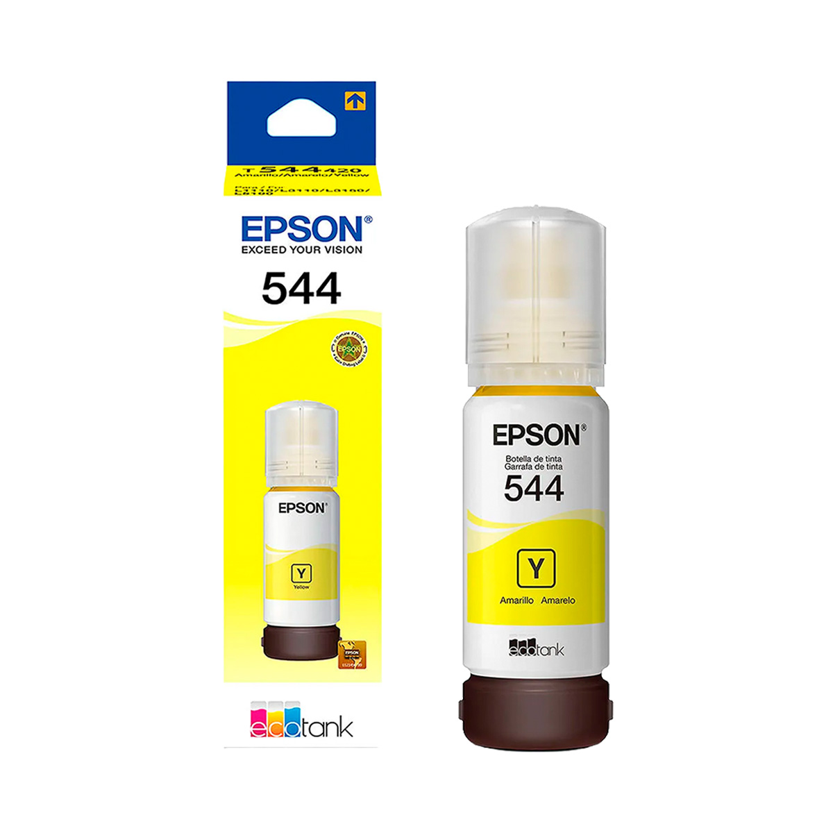 Garrafa de Tinta Epson T544 Amarelo