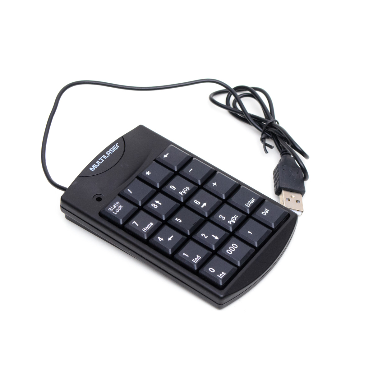 Teclado USB Multilaser TC229 Numérico Preto