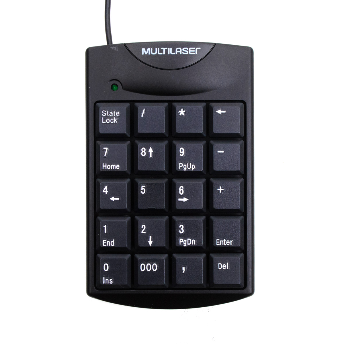 Teclado USB Multilaser TC229 Numérico Preto