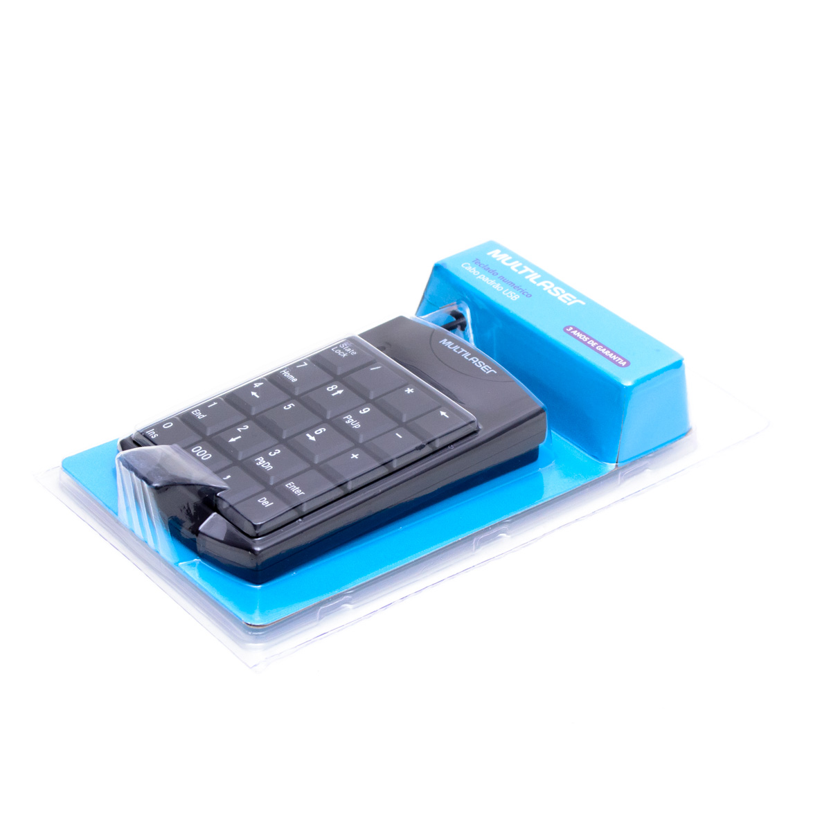 Teclado USB Multilaser TC229 Numérico Preto