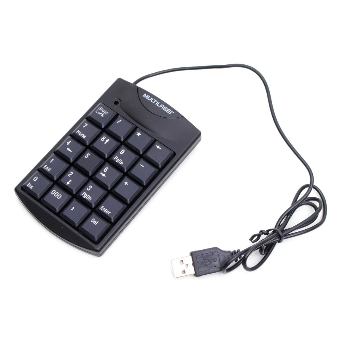 Teclado USB Multilaser TC229 Numérico Preto